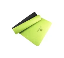 Килимок для йоги U-Powex Yoga mat Green/Black 183х61х0.6 (UP_1000_TPE_Gr/Black)