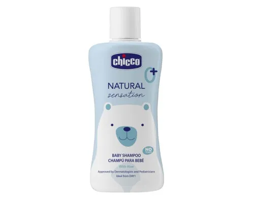 Дитячий шампунь Chicco Natural Sensation Без сліз, 200 мл 8058664163748 (11518.00)