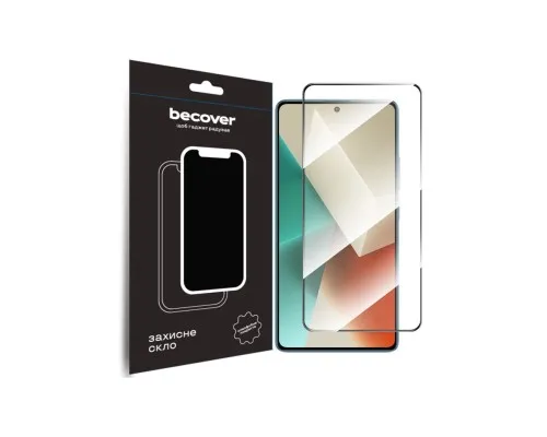 Стекло защитное BeCover Xiaomi Redmi Note 13 Pro Black (710364)