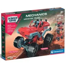 Конструктор Clementoni 10 в 1 Monster Truck, серия Science & Play, 200 деталей (75038)