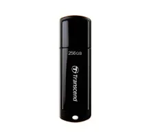USB флеш накопичувач Transcend 256GB JetFlash 700 Black USB 3.1 (TS256GJF700)