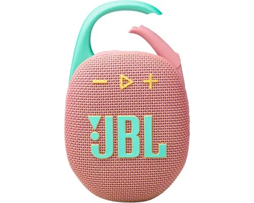 Акустична система JBL Clip 5 Pink (JBLCLIP5PINK)