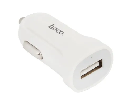 Зарядное устройство HOCO Z2 USB White (6957531039020)