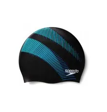 Шапка для плавання Speedo Rev Moud Silc Cap AU чорний, синій 8-0933714663 OSFM (5059937304489)