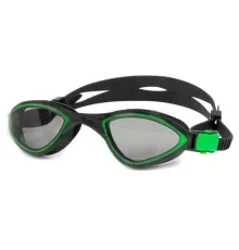 Очки для плавания Aqua Speed Flex 086-38 6664 чорний, зелений OSFM (5908217666642)
