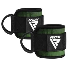 Манжета для тяги RDX A4 Gym Ankle Pro Army Green Pair (WAN-A4AG-P)