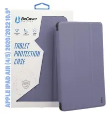 Чехол для планшета BeCover Soft Edge Apple iPad Air (4/5) 2020/2022 10.9" Purple (711124)