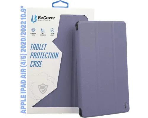 Чохол до планшета BeCover Soft Edge Apple iPad Air (4/5) 2020/2022 10.9" Purple (711124)