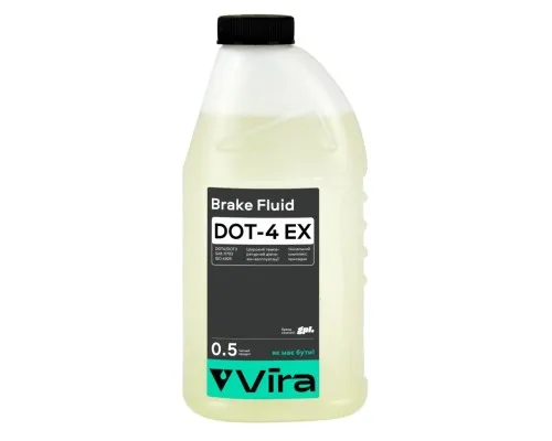 Тормозная жидкость VIRA Brake Fluid DOT-4 EX 0,5 л (VI1201)