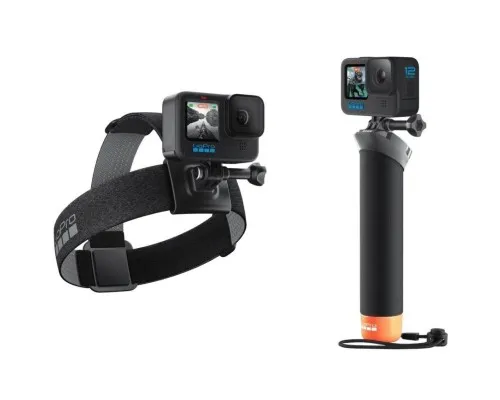 Экшн-камера GoPro HERO12 Black + Enduro + Head Strap + Handler Floating (CHDRB-121-RW)