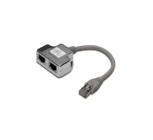 Розгалужувач Digitus витой пары, STP, cat.5e, 1x2RJ-45 (DN-93904)