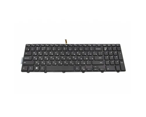 Клавіатура ноутбука PowerPlant DELL Inspiron 3541,5542 подсв,черный (KB311712)