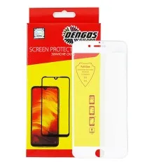 Стекло защитное Dengos 5D iPhone 7/8 Plus white (TGFG-36)