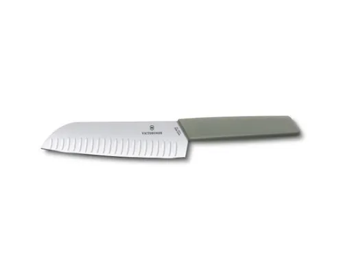 Кухонный нож Victorinox Swiss Modern 17 см Olive (6.9056.17K6B)