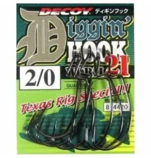 Гачок Decoy Worm21 Digging Hook 4/0 (5 шт/уп) (1562.02.54)