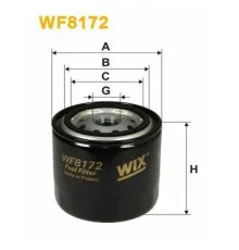 Фільтр паливний Wixfiltron WF8172