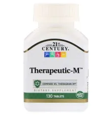 Мультивитамин 21st Century Мультивитамины Терапевтические, Therapeutic-M, 130 таблеток (CEN-22368)