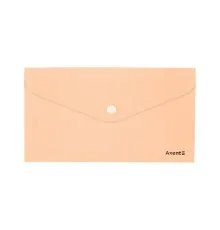 Папка - конверт Axent DL 180мкм Pastelini Персиковая (1414-42-A)