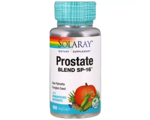 Мультивитамин Solaray Комплекс Для Поддержки Функции Простаты, Prostate Blend SP-1 (SOR-02160)