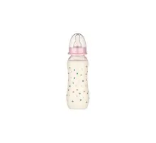 Бутылочка для кормления Baby-Nova Droplets, 240 мл, Розовый (3960075)