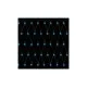 Гірлянда Jumi Сітка 100 LED, 1x1 м, блакитний (5900410537583)