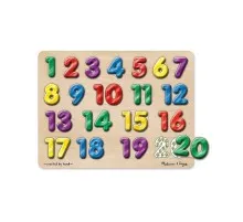 Пазл Melissa&Doug Звуковий "Іспанські цифри"" (MD724)