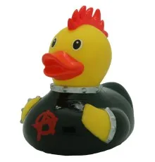 Іграшка для ванної Funny Ducks Качка Панк (L1878)