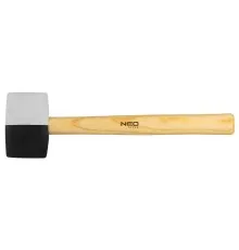 Киянка Neo Tools гумова, 450г, рукоятка дерев'яна (25-067)