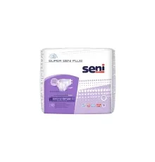 Подгузники для взрослых Seni Super Plus Extra Large 10 шт (5900516691257)
