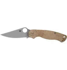 Нож Spyderco Para Military 2 Brown Micarta CPM Cru-Wear (C81MPCW2)