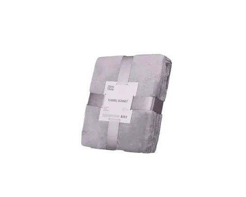 Плед Ardesto Flannel сірий 200х220 см (ART0204SB)