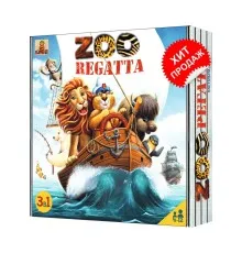 Настольная игра Bombat game ЗООРЕГАТА -3 приключения в одной коробке (4820172800019)