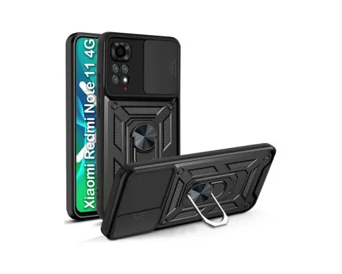 Чехол для мобильного телефона BeCover Military Xiaomi Redmi Note 11 4G/10 2021/10 2022 Black (708227)