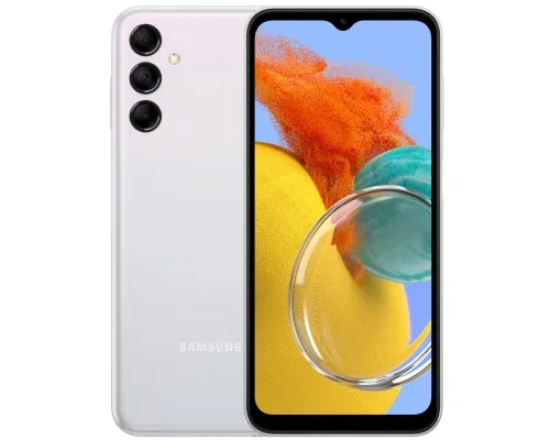 Мобильный телефон Samsung Galaxy M14 5G 4/64GB Silver (SM-M146BZSUSEK)