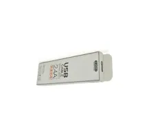 Дата кабель USB 2.0 AM to Type-C 1.0m KSC-028 JINDIAN 2.4A Silver iKAKU (KSC-028-S-TC)