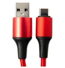 Дата кабель USB 2.0 AM to Type-C 1.0m red Dengos (NTK-TC-MT-RED)