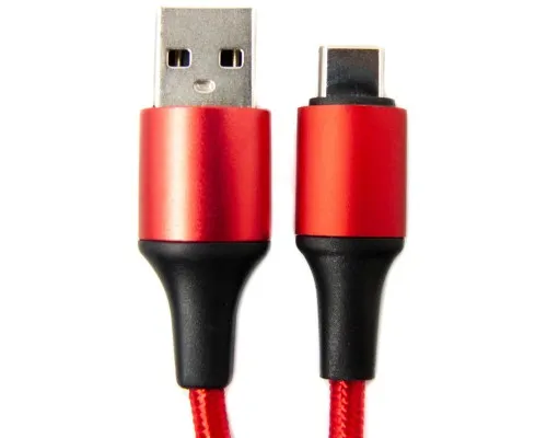 Дата кабель USB 2.0 AM to Type-C 1.0m red Dengos (NTK-TC-MT-RED)