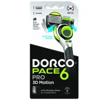 Бритва Dorco Pro 3D Motion 6 лез 1 шт. (8801038582696)