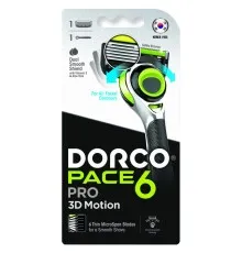 Бритва Dorco Pro 3D Motion 6 лез 1 шт. (8801038582696)