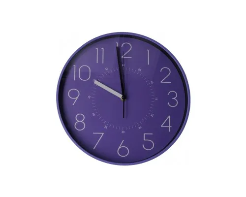 Настінний годинник Optima Flash пластиковий, синій (O52097)