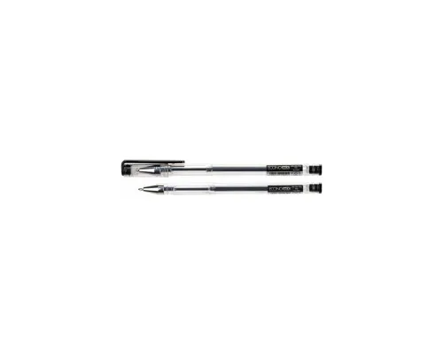 Ручка гелевая Economix FIRE 0,5 мм, черная (E11954)