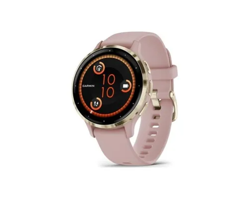 Смарт-часы Garmin Venu 3S, Dust Rose + Soft Gold, GPS (010-02785-03)