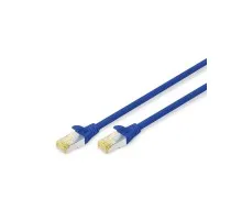 Патч-корд 1м, CAT 6a S-FTP, AWG 26/7, Cu, LSZH, blue Digitus (DK-1644-A-010/B)