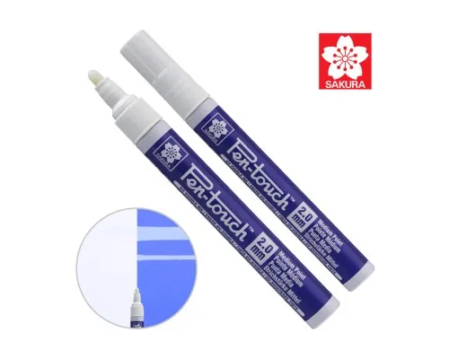 Маркер Sakura Pen-Touch Голубой, ультрафиолетовый, средний (MEDIUM) 2.0мм (084511322790)