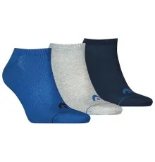 Шкарпетки Head Sneaker 3P Unisex 761010001-001 3 пари Синій/Сірий 39-42 (8718824970295)