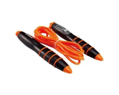 Скакалка LiveUp Digital Jump Rope LS3128 з електронним лічильником помаранчева 275 см (2016052800145)