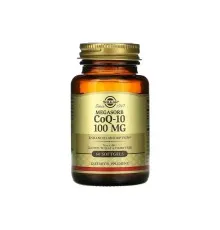 Антиоксидант Solgar Коэнзим Q-10, Megasorb CoQ-10, 100 мг, 60 капсул (SOL-00952)