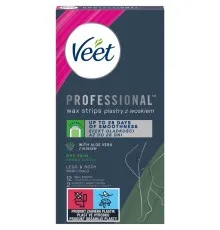 Восковые полоски Veet Professional для сухой кожи с Алоэ вера 12 шт. (8410104511340)