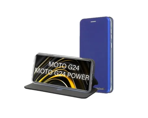 Чохол до мобільного телефона BeCover Exclusive Motorola Moto G24/G24 Power Blue (711485)