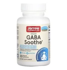 Аминокислота Jarrow Formulas GABA (Гамма-Аминомасляная Кислота), GABA Soothe, 30 вегетарианс (JRW-29044)